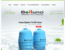 Tablet Screenshot of bellunofibras.com.br